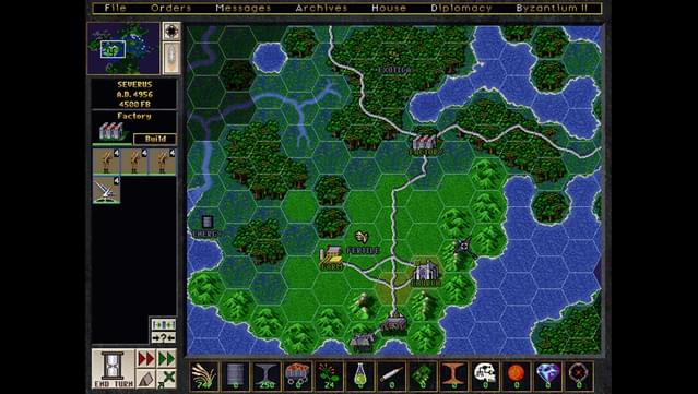 Emperor of the Fading Suns Gameplay Screenshot