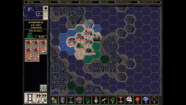 Emperor of the Fading Suns PC Screenshot