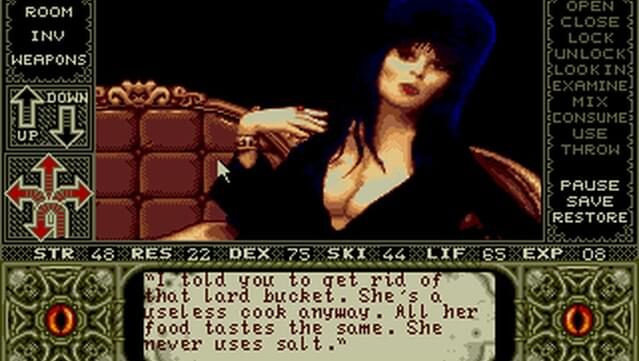 Elvira: Mistress of the Dark PC Screenshot