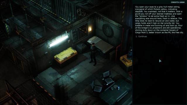 Colony Ship: A Post-Earth Role Playing Game PC Screenshot