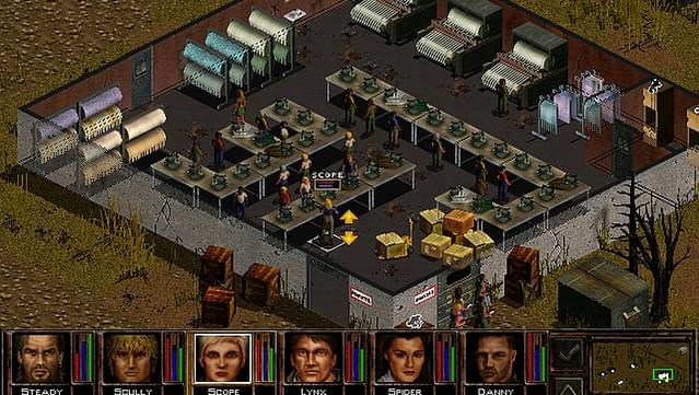 Jagged Alliance Gameplay Screenshot
