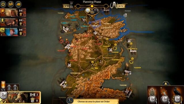 A Game of Thrones: The Board Game – Digital Edition PC Screenshot