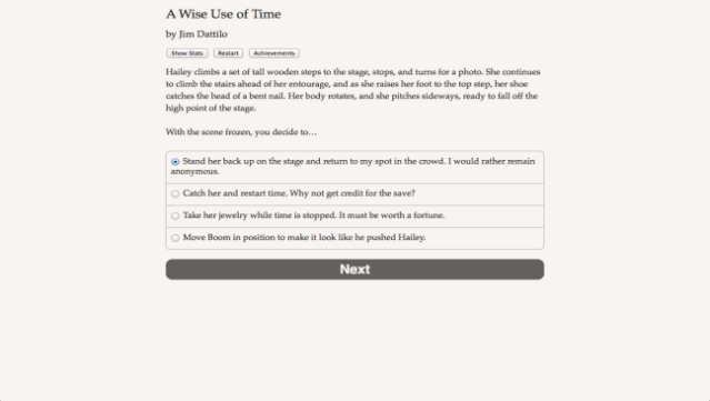 A Wise Use of Time PC Screenshot