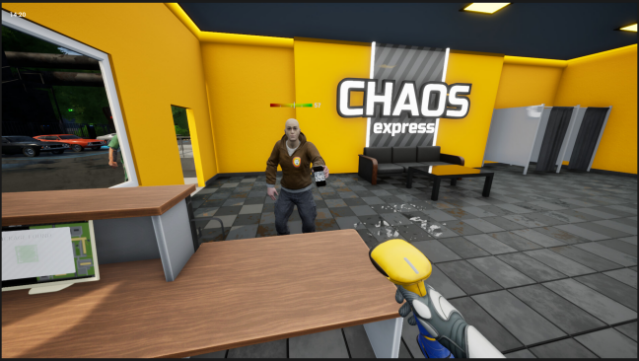 Chaos Express: Delivery Simulator Gameplay Screenshot