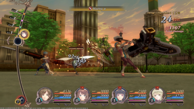 Dark Rose Valkyrie Gameplay Screenshot