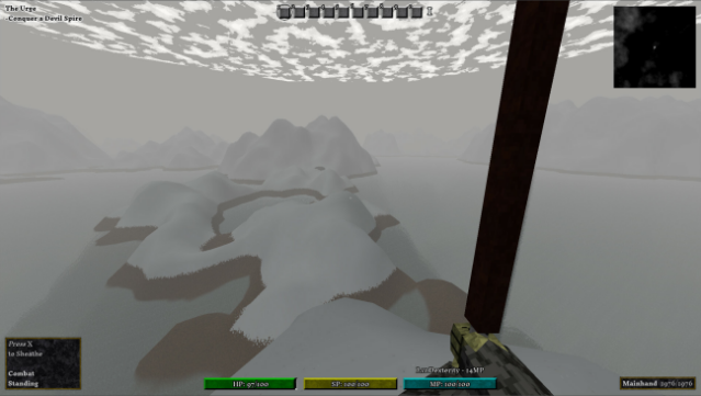 Devil Spire Falls Gameplay Screenshot