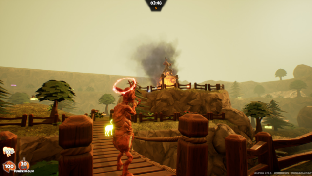 Farm Under Fire Gameplay Screenshot