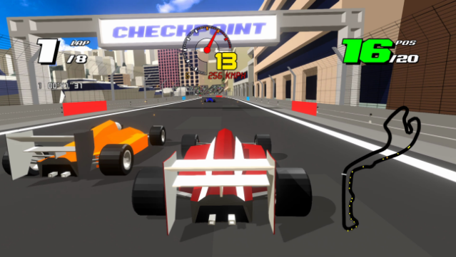 Formula Retro Racing PC Screenshot