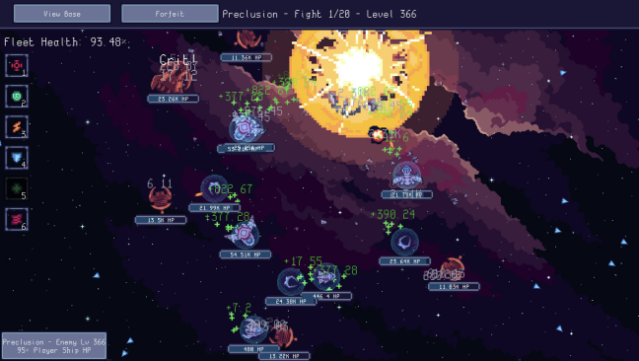 Lazy Galaxy Gameplay Screenshot