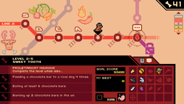 Russian Subway Dogs Gameplay Screenshot