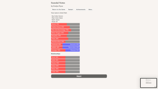 Scandal Notes PC Screenshot