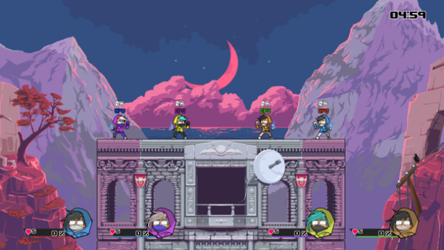 Super Powered Battle Friends Gameplay Screenshot