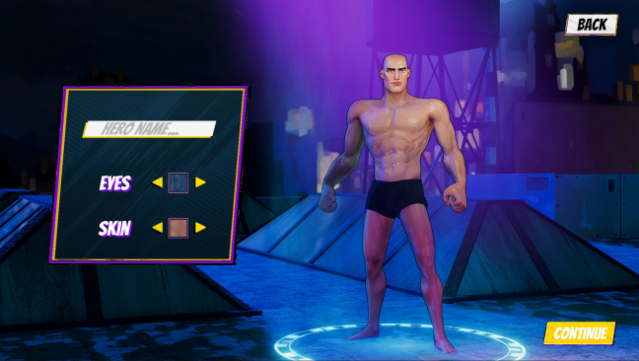 Superhero Simulator Gameplay Screenshot