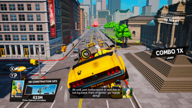 Taxi Chaos Gameplay Screenshot