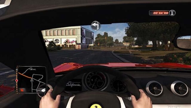 Test Drive Unlimited Gameplay Screenshot