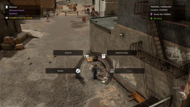 The Precinct Gameplay Screenshot