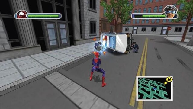 Ultimate Spider-Man Gameplay Screenshot