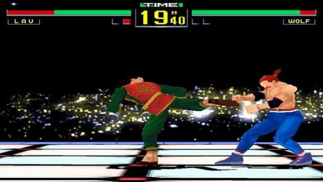 Virtua Fighter PC Screenshot